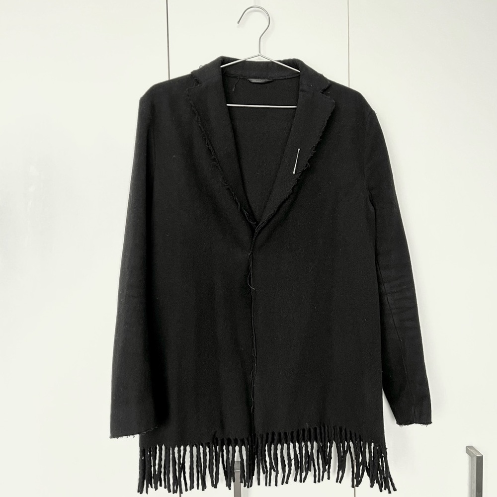 H&M Wool Fringe Coat